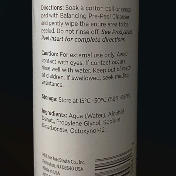 SOLD Neostrata ProSystem Balancing Pre-Peel - Picture 5 of 6